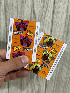 Imagen de Pack 35 Stickers Chicles + 4 sobres - Xmen, Serie Animada - The Animated Serie - TAS