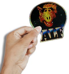 Sticker Holográfico Alf