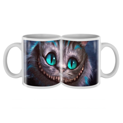 Taza Cerámica Recta - Alicia en el País de las Maravillas - Gato de Cheshire