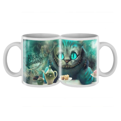 Taza Cerámica Recta - Alicia en el País de las Maravillas - Gato de Cheshire