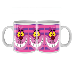 Taza Cerámica Recta - Alicia en el País de las Maravillas - Gato de Cheshire