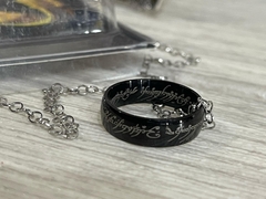 Anillo Unico - El Señor De Los Anillos - Lord Of The Rings - LOTR - Negro - tienda online