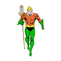 Sticker Aquaman DC