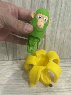 Chimpancini Bananini - Brain Rot - 3d Móvil - 10cm - tienda online