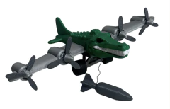 Bombardrilo Crocodrilo - Brain Rot - 3d con hélices móviles - 16x22cm - comprar online