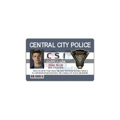 Credencial Barry Allen - Flash