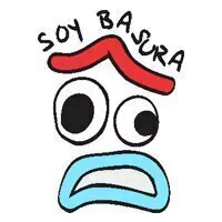 Sticker - Forky - Soy Barura - Toy Story
