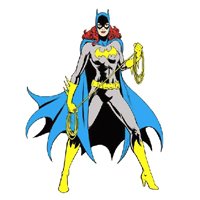 Stickers Batgirl Batichica DC