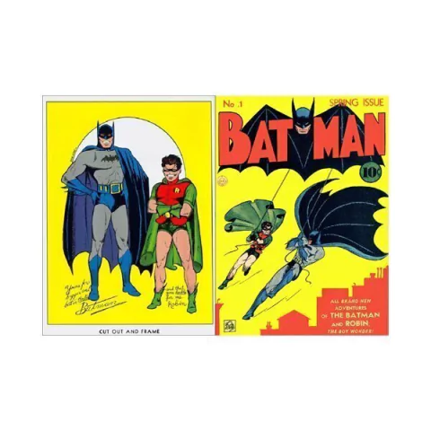 Comic 1 Batman - (Tapa y Contratapa) - Batman