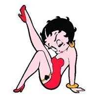 Sticker Betty Boop