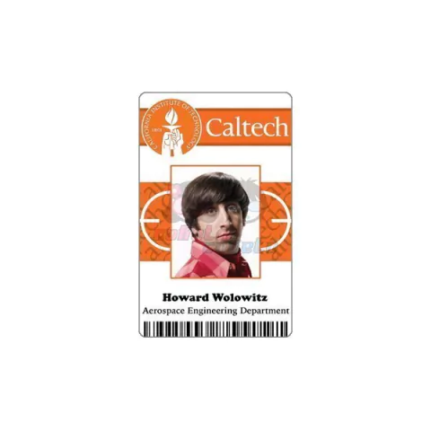 Credencial - Howard Wolowitz - Big Bang Theory