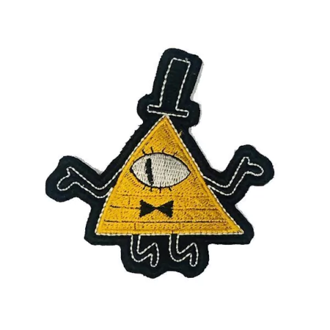 Parche Bordado Bill Cypher - Gravity Falls