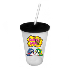 Vaso Retro Plástico - Bubble Bobble