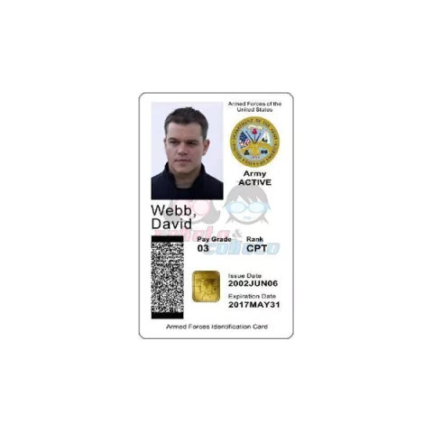Credencial David Webb - Bourne