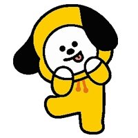 Sticker BTS CHIMMY - Creado por Jimin