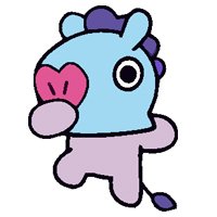 Sticker BTS MANG - Creado por J-Hope