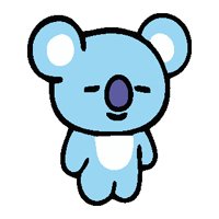 Sticker BTS KOYA - Creado por RM