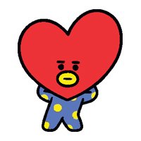 Sticker BTS TATA - Creado por V