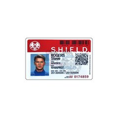 Credencial Steve Rogers - Capitán América - Avengers