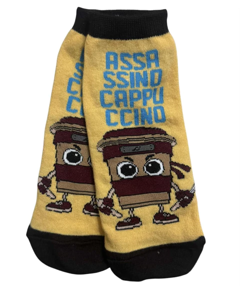 Soquete Memes Italianos Brain Rot - Capuchino Asesino - TALLE ADULTO 35/43 - comprar online