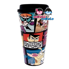 Vaso Plastico con tapa - Cartoon Network - Licencia Oficial