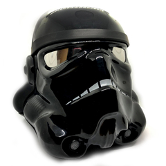 Casco Stormtrooper Negro - Tamaño Real - Star Wars