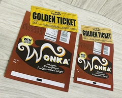 Golden Ticket - Willy Wonka - Tamaño Grande - comprar online