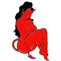 Sticker Diablita Coop