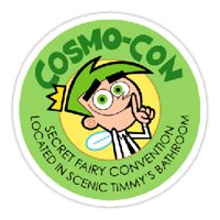 Sticker Cosmocon - Los Padrinos Mágicos