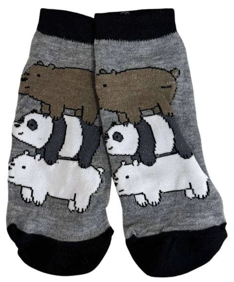 Soquete Pardo Panda Polar - Escandalosos - comprar online