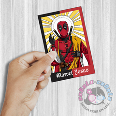 Estampita Marvel Jesus