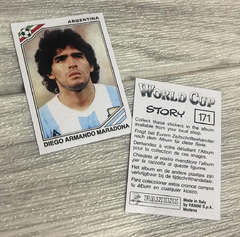 Figurita DIEGO A. MARADONA - MEXICO 1986 - REPRO