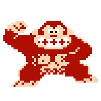 Sticker Donkey Kong