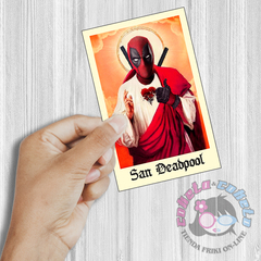 Estampita San Deadpool