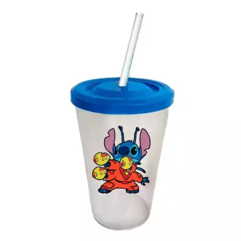 Vaso Retro Plástico - Stitch 4 Brazos