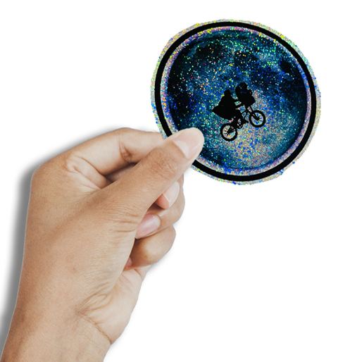 Sticker Holográfico ET