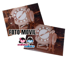 Foto 3d lenticular móvil - Volver al Futuro - Reloj - BTTF - comprar online