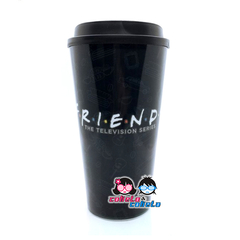 Vaso Plastico con Tapa - FRIENDS - Serie TV - Licencia Oficial