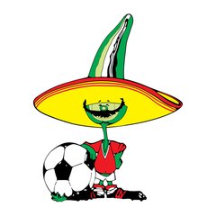 Sticker Mundial México 1986 – Mascota: Pique