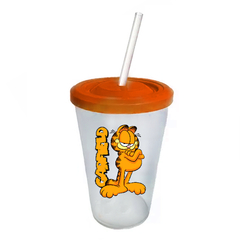 Vaso Retro Plástico - Garfield