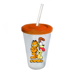 Vaso Retro Plástico - Garfield & Odie