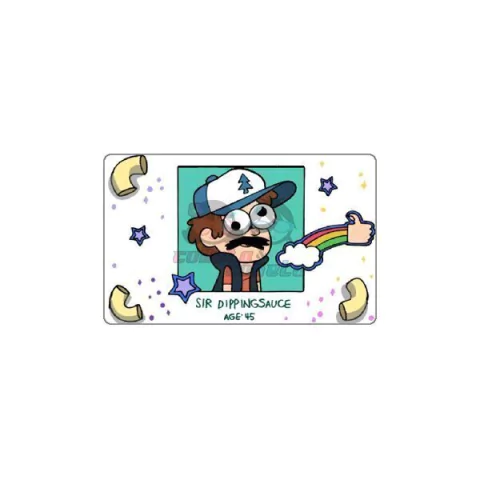 Credencial Dipper Pines **con ojos 3d** - Gravity Falls