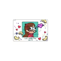 Credencial Mabel Pines **con ojos 3d** - Gravity Falls