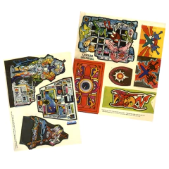 Stickers Castillo Grayskull - Repro - 2 Planchas - Masters of the Universe - Motu