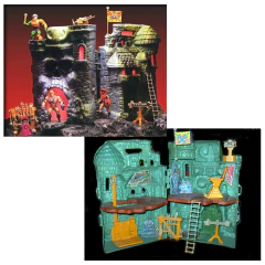 Stickers Castillo Grayskull - Repro - 2 Planchas - Masters of the Universe - Motu en internet