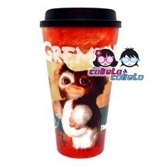 Vaso Plástico con tapa - Gremlins Gizmo - Licencia Oficial