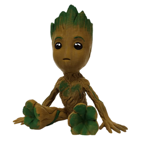 Groot 3D Sentado 8cm. - Guardianes de la Galaxia - comprar online