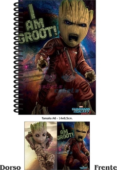 Libretita Anillada - Groot - Guardianes de la Galaxia