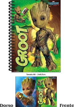 Libretita Anillada - Groot - Guardianes de la Galaxia