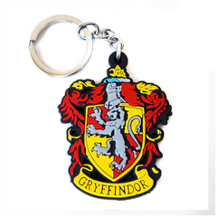 Llavero Escudo Gryffindor (Goma) - Importado - Harry Potter